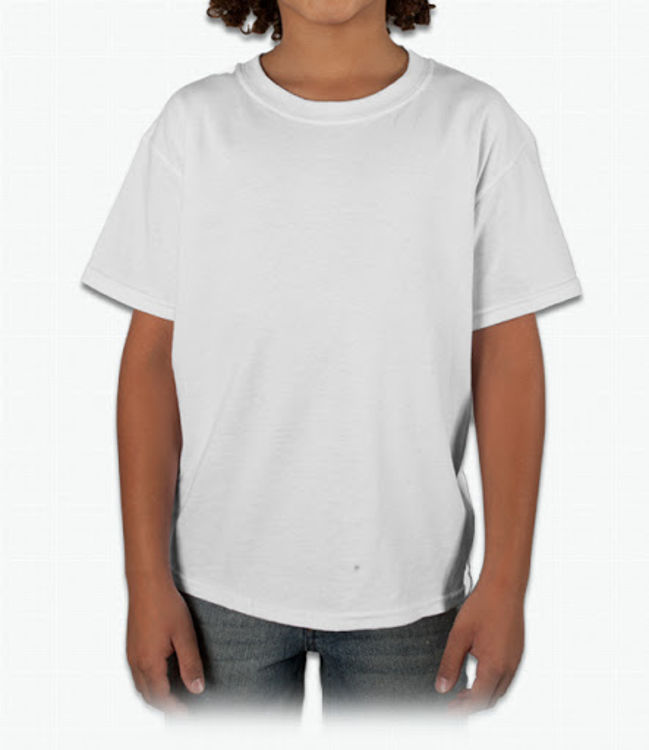 Picture of BOYS/GIRLS COTTON PLAIN T-SHIRTS 3-14 YEARS